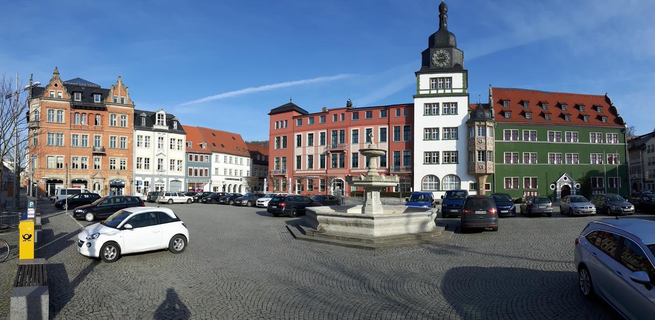 Hotel Thueringer Hof Rudolstadt Exteriör bild