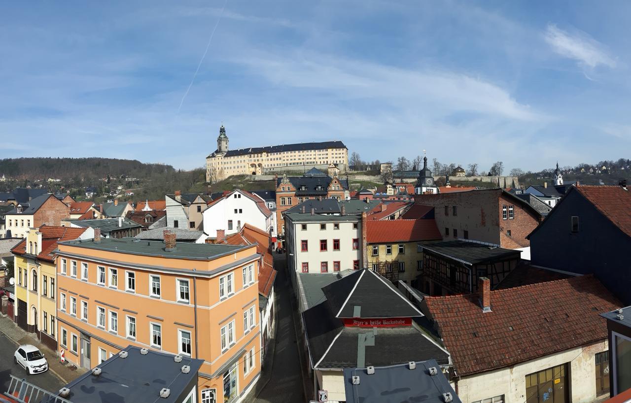 Hotel Thueringer Hof Rudolstadt Exteriör bild